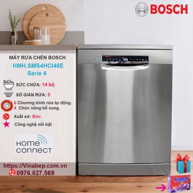 Máy Rửa Chén Bosch SMS4HCI48E Serie 4