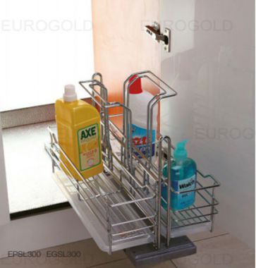 Ngăn Kéo Để Chất Tẩy Rửa Tủ Bếp Dưới Eurogold EGSL300