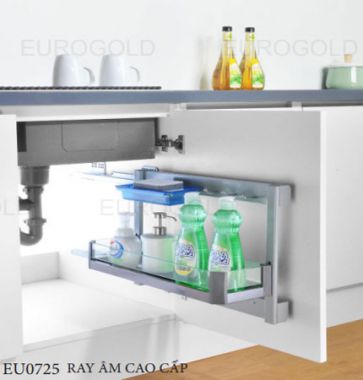 Ngăn Kéo Để Chất Tẩy Rửa Tủ Bếp Dưới Eurogold EU0725